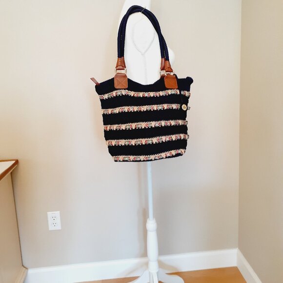 the Sak Woven Ribbon Shoulder Bag - Picture 3 of 16